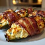 Air Fryer Jalapeño Poppers (Bacon)