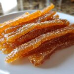 Candied Orange Peel Strips