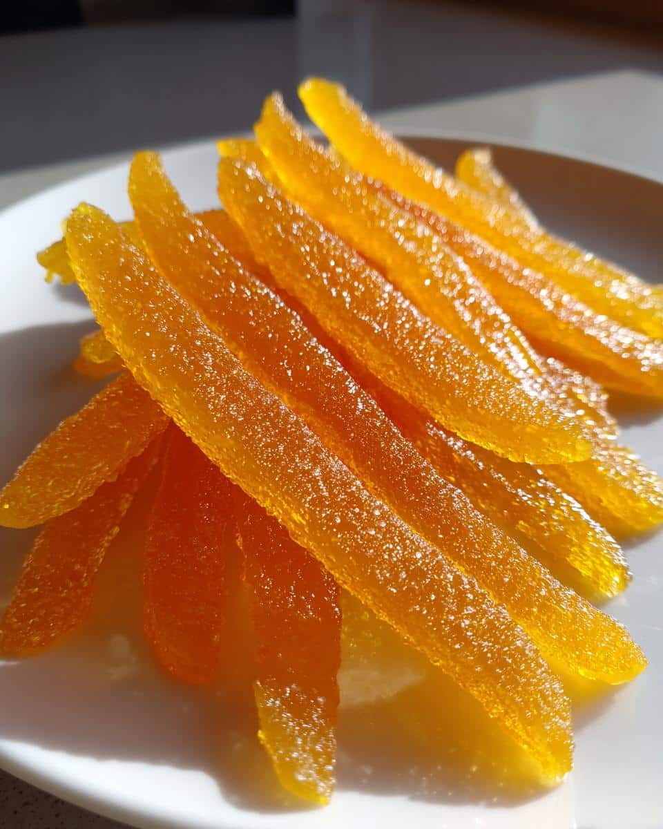 Candied Orange Peel Strips - detail 2