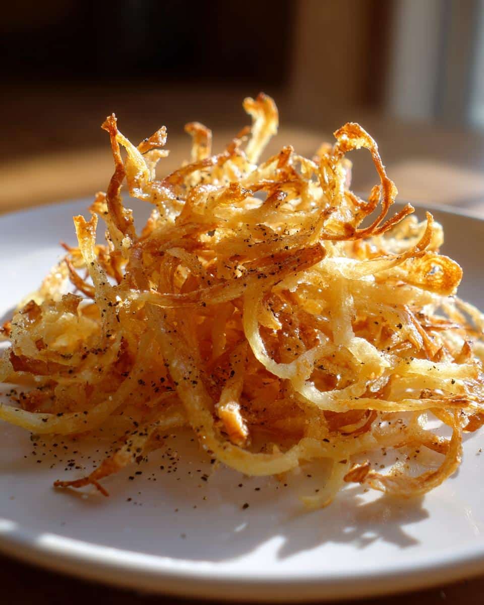 Crispy Air-Fried Parsnip Ribbons - detail 1