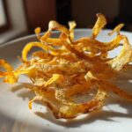 Crispy Air-Fried Parsnip Ribbons