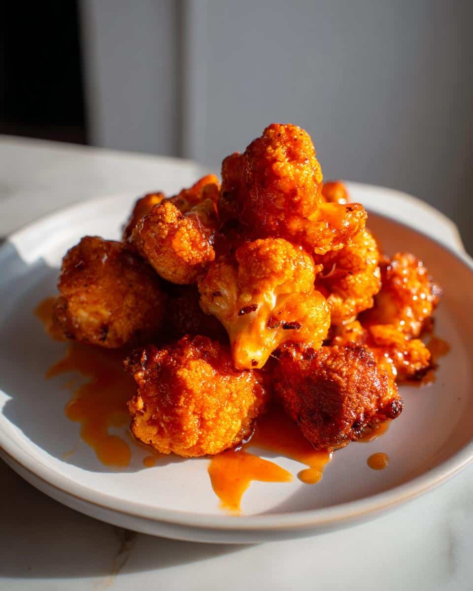 Crispy Buffalo Cauliflower Wings - detail 1