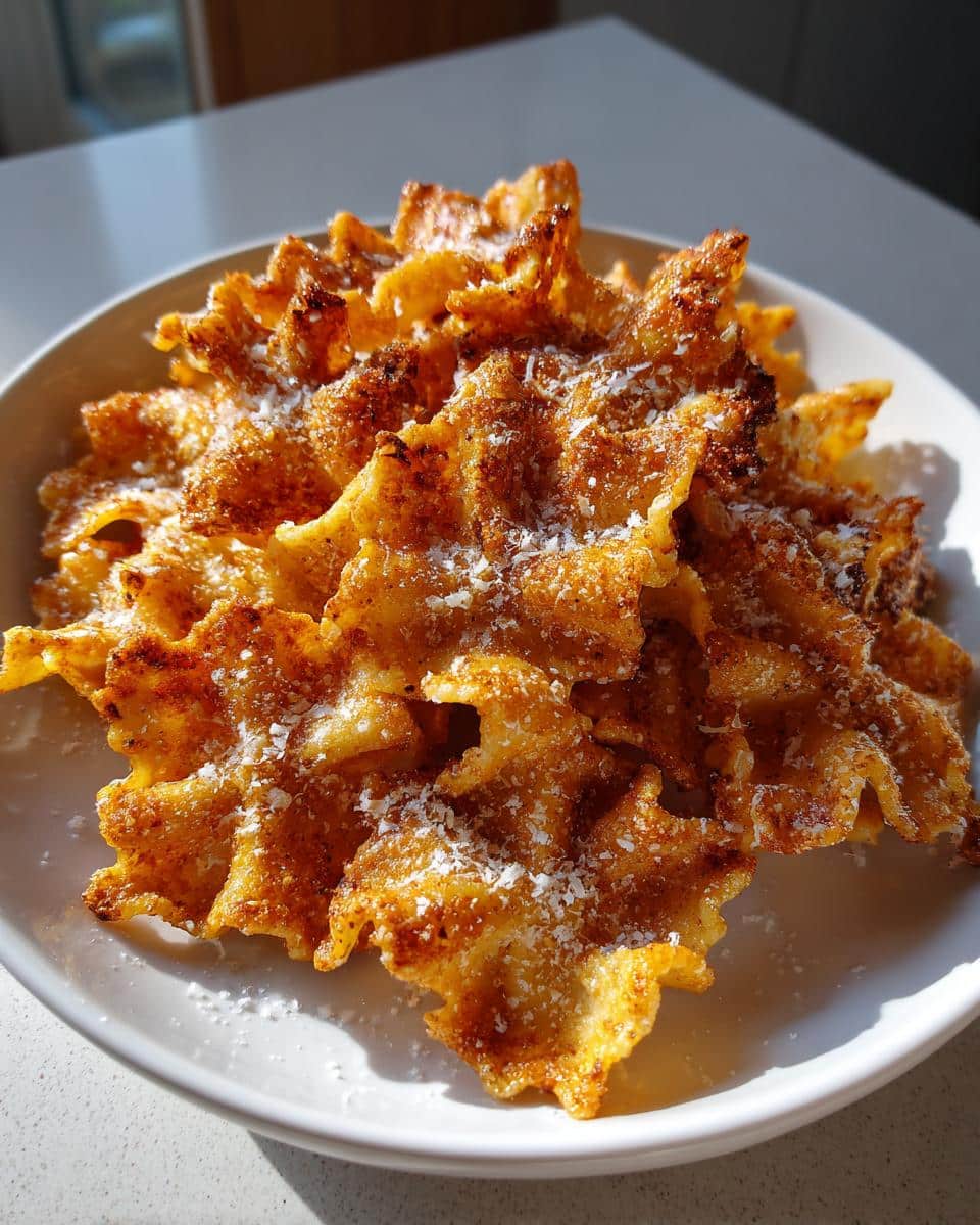 Crispy Pasta Chips - detail 2