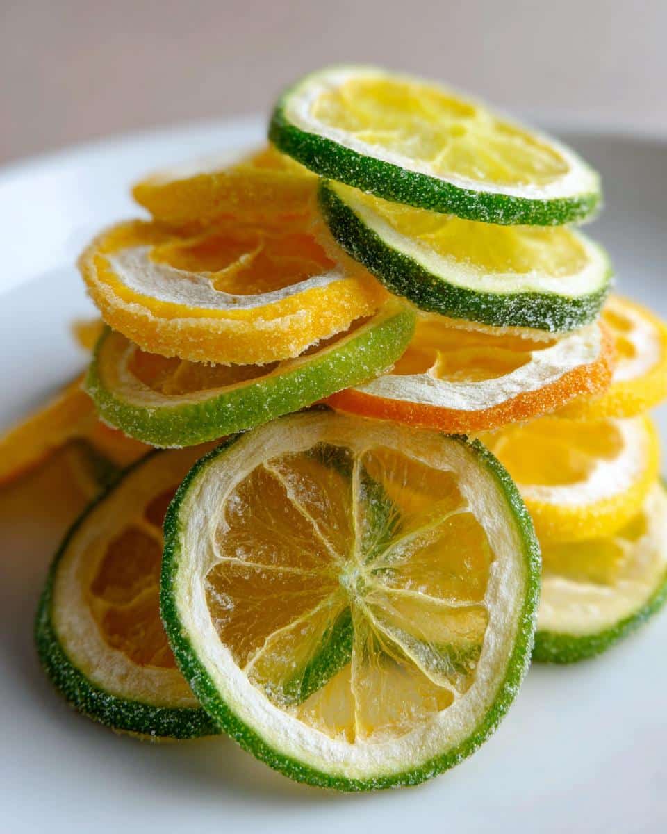 Dehydrated Lemon & Lime Wheels - detail 1