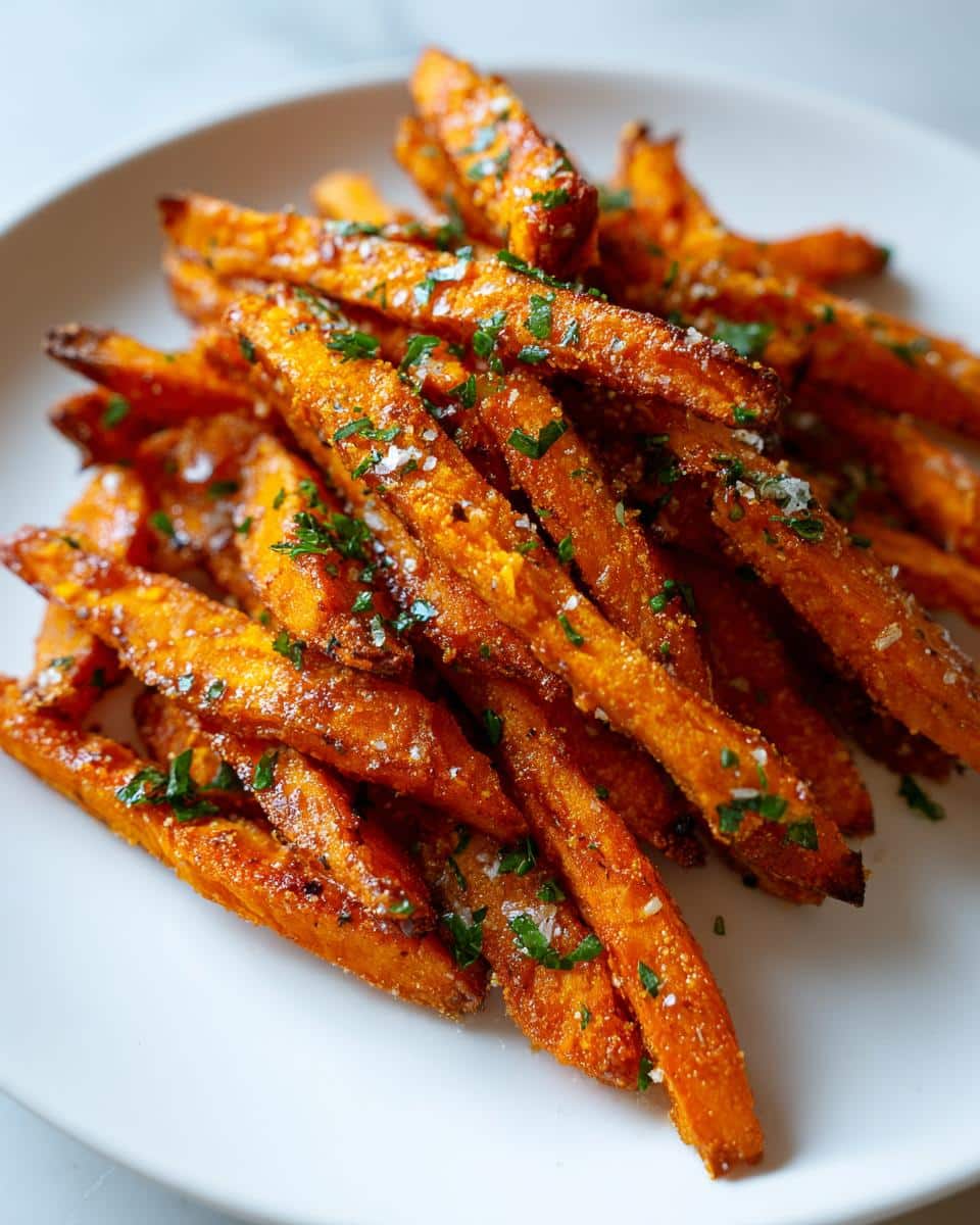 Garlic Herb Sweet Potato Fries - detail 2