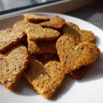 Heart-Shaped Seed Crackers
