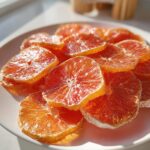Honey-Glazed Pink Grapefruit Chips