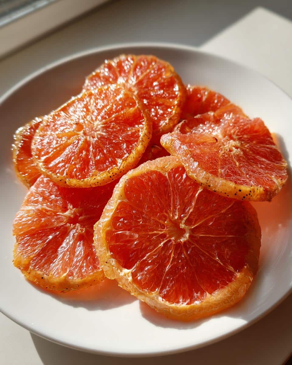 Honey-Glazed Pink Grapefruit Chips - detail 2