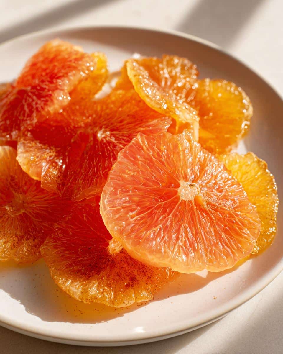 Honey-Glazed Pink Grapefruit Chips - detail 3