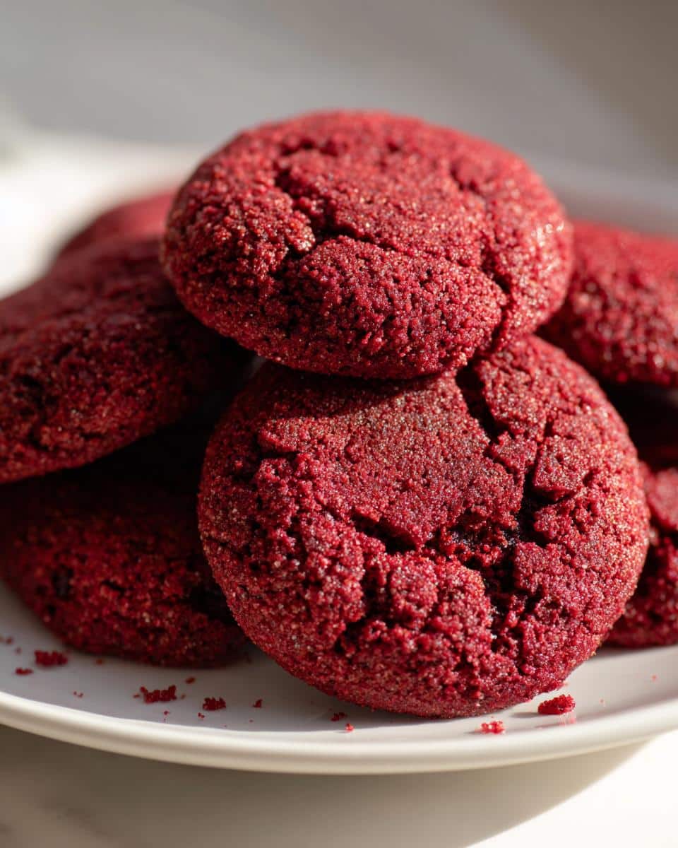 Keto Red Velvet Cookies (Crunchy) - detail 1