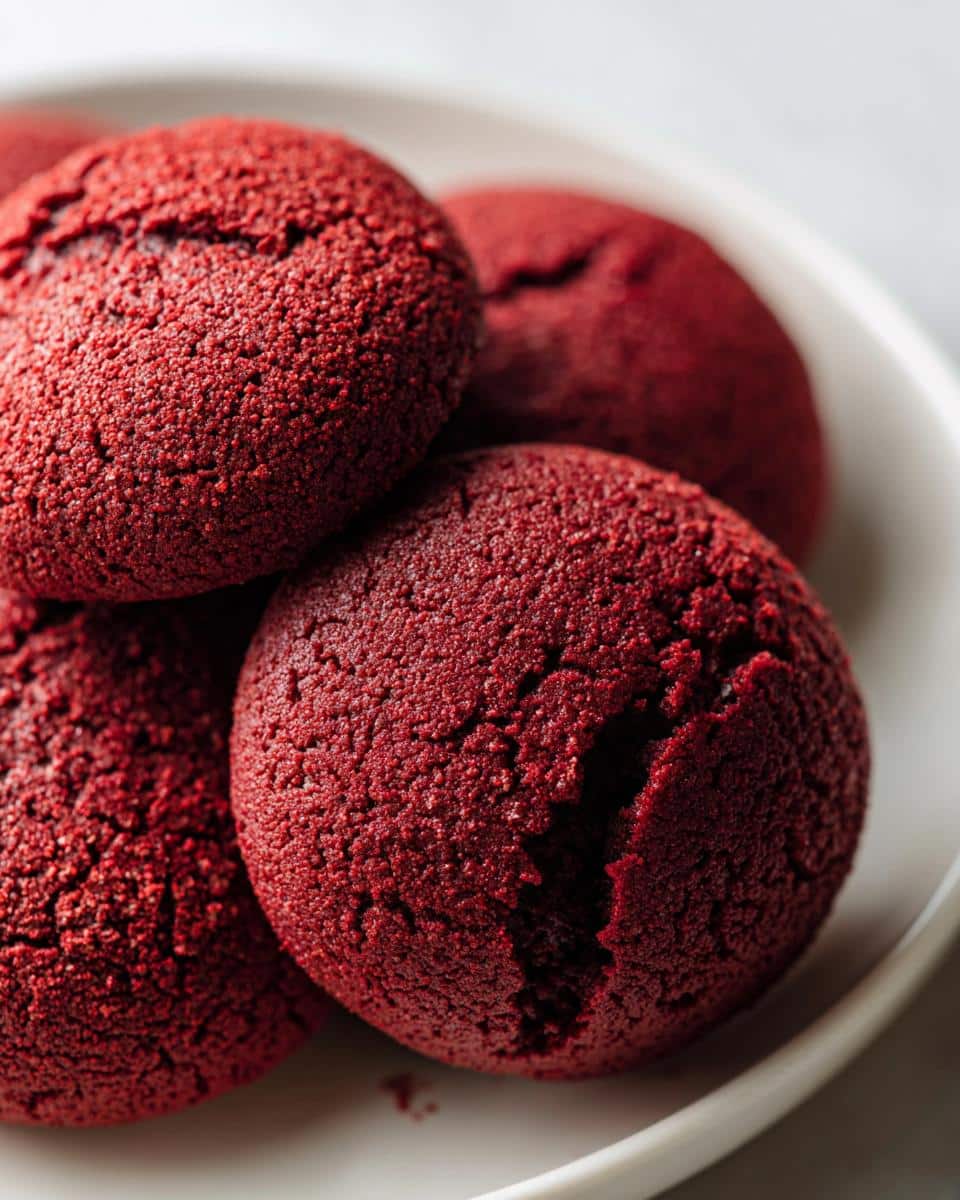 Keto Red Velvet Cookies (Crunchy) - detail 2