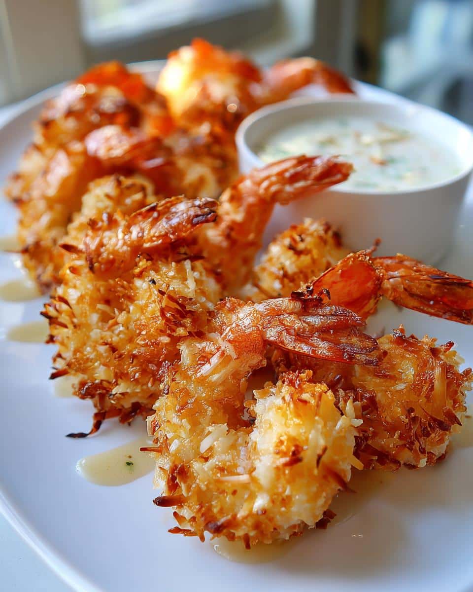 Oven-Baked Coconut Shrimp - detail 1