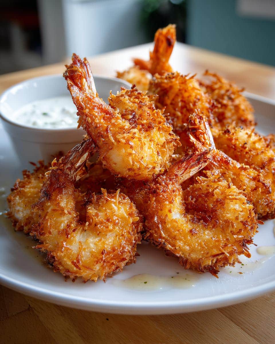 Oven-Baked Coconut Shrimp - detail 2