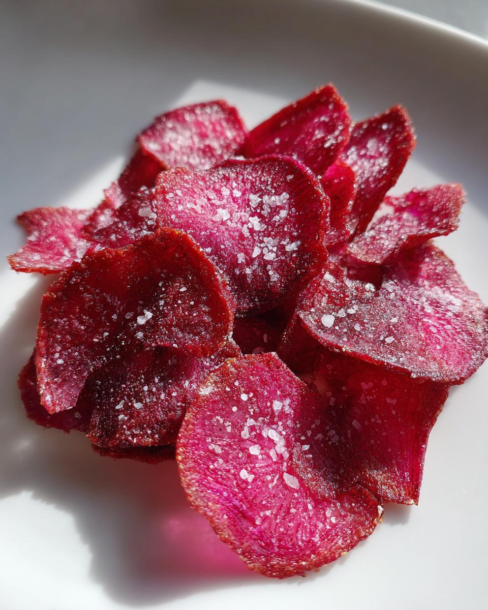 Pink Beet Chips (Candy Cane Beets) - detail 1
