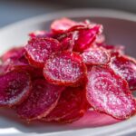 Pink Beet Chips (Candy Cane Beets)