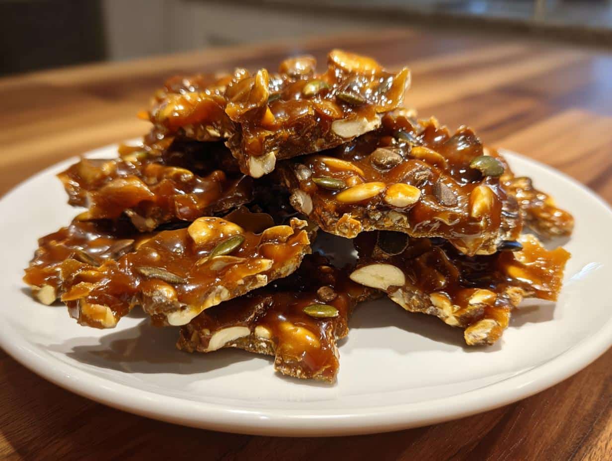 Pumpkin Seed Brittle - detail 1