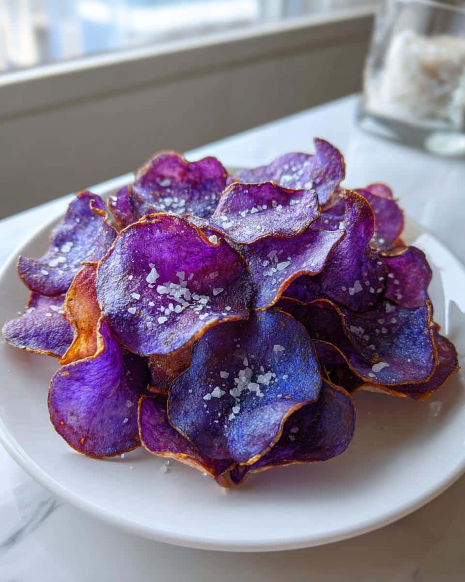Purple Potato Chips - detail 1