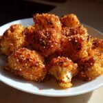 Sesame-Crusted Cauliflower Bites