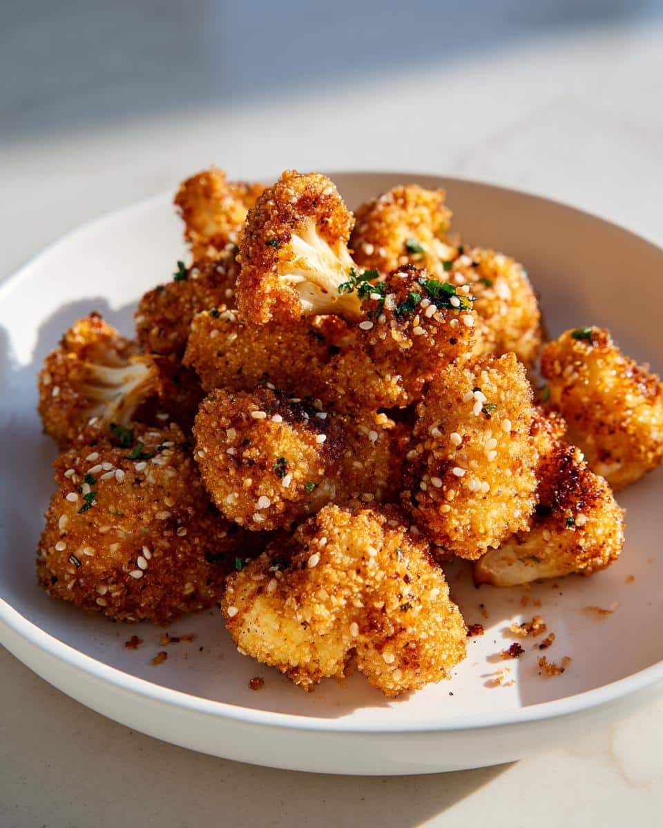 Sesame-Crusted Cauliflower Bites - detail 2