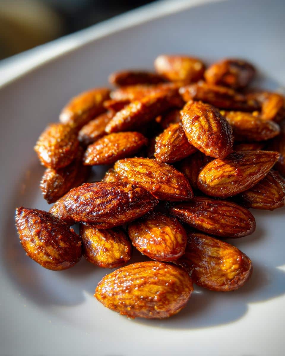 Spicy Soy-Roasted Almonds - detail 1