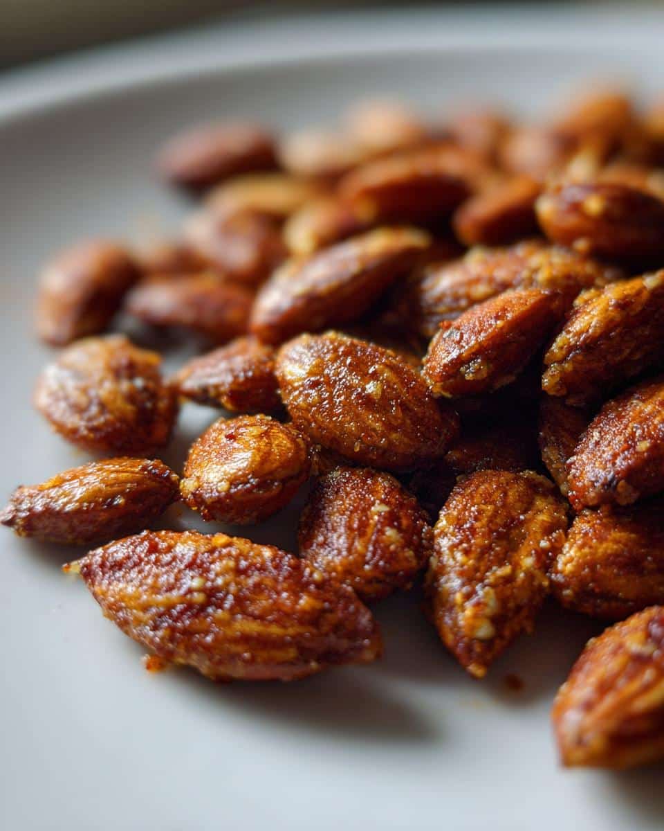 Spicy Soy-Roasted Almonds - detail 2