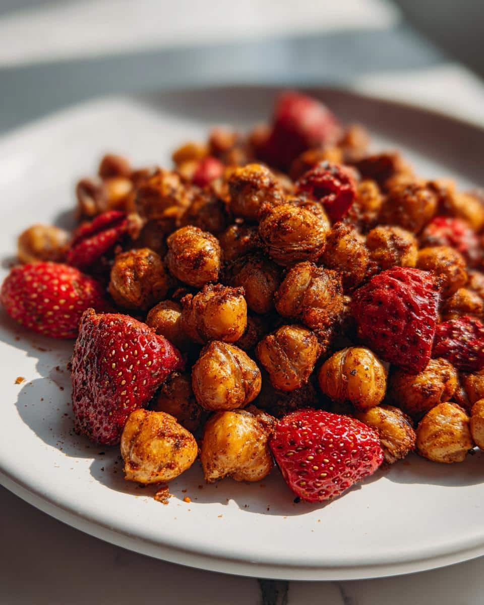 roasted chickpeas high protein snacks - detail 1