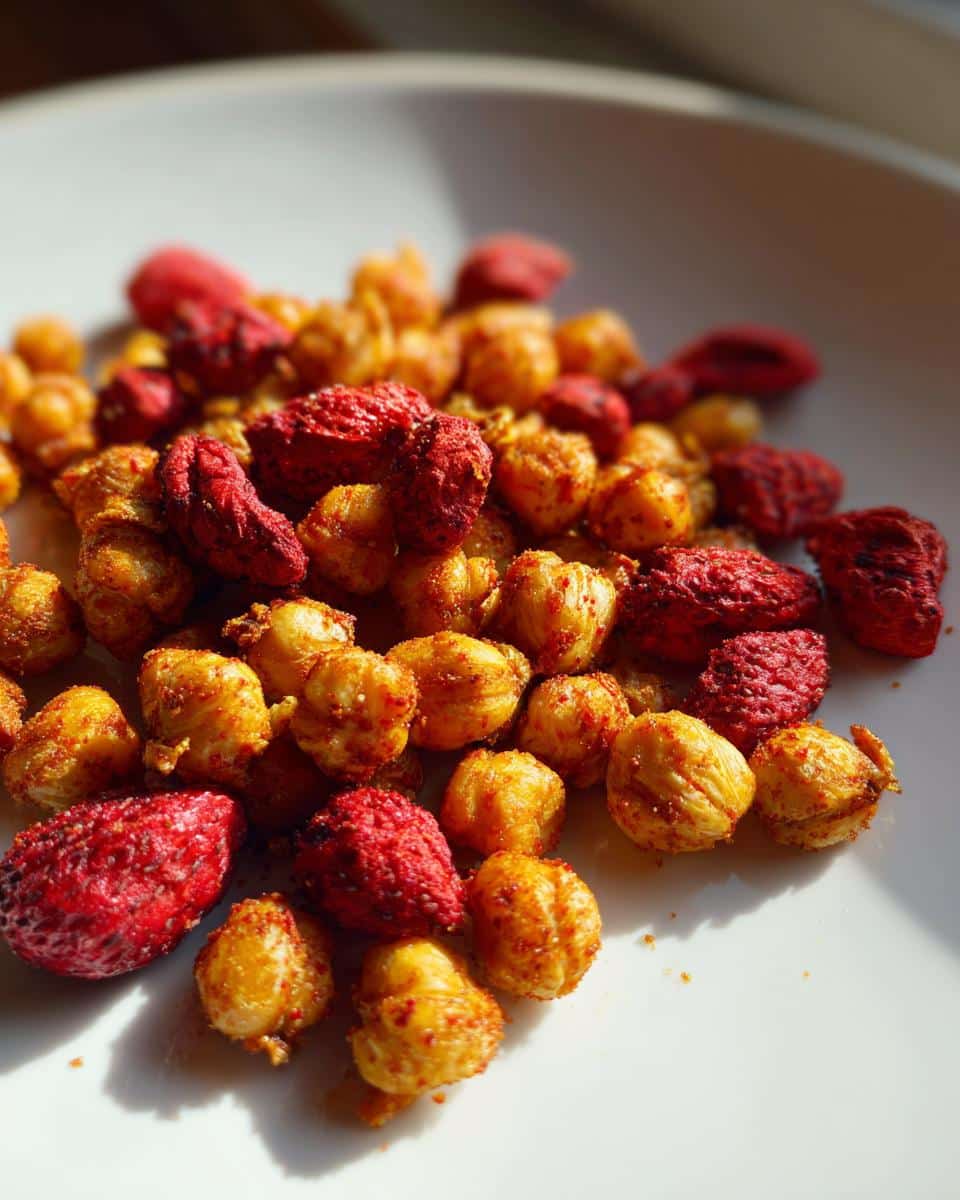 roasted chickpeas high protein snacks - detail 2