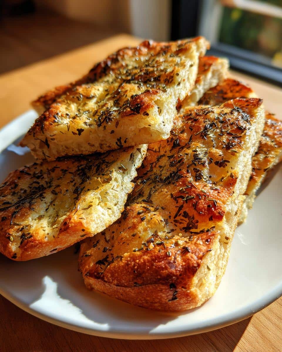 Air-Fried Herb Bread Crusts - detail 2
