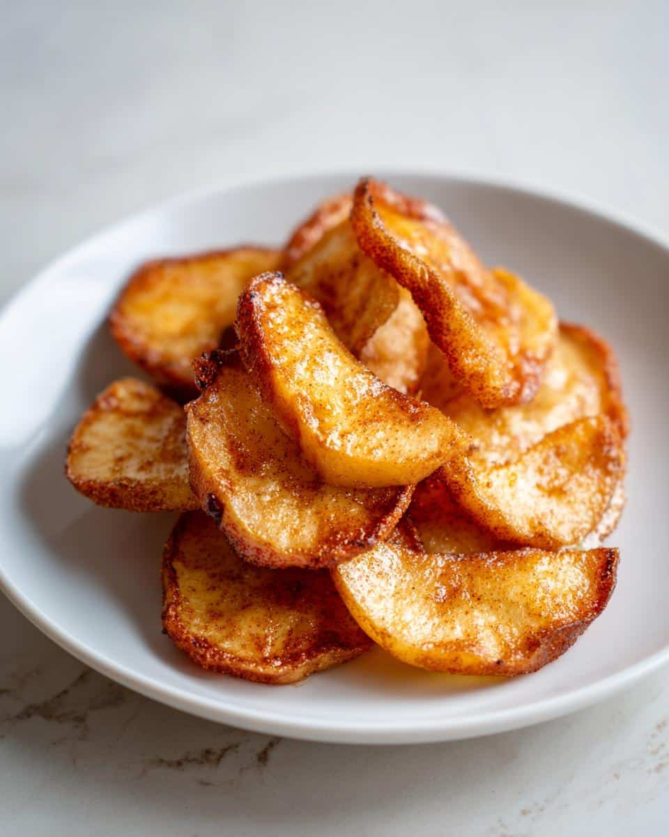 Air-Fried Honey Pear Crisps - detail 1