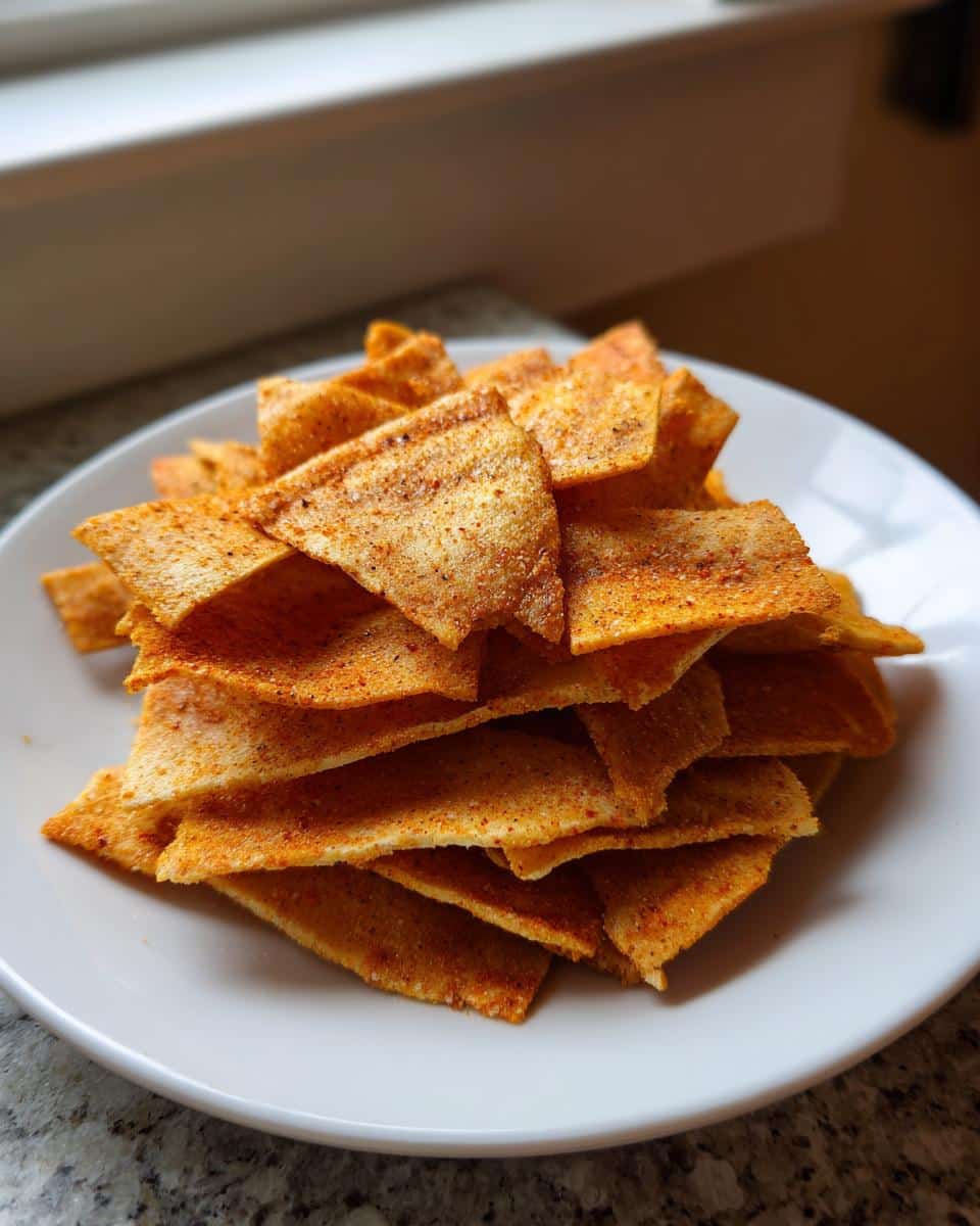 Air Fryer Pita Chips - detail 2