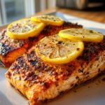 Crispy 15-Minute Air Fryer Salmon Fillets (Family Favorite) 6 Air Fryer Salmon Fillets