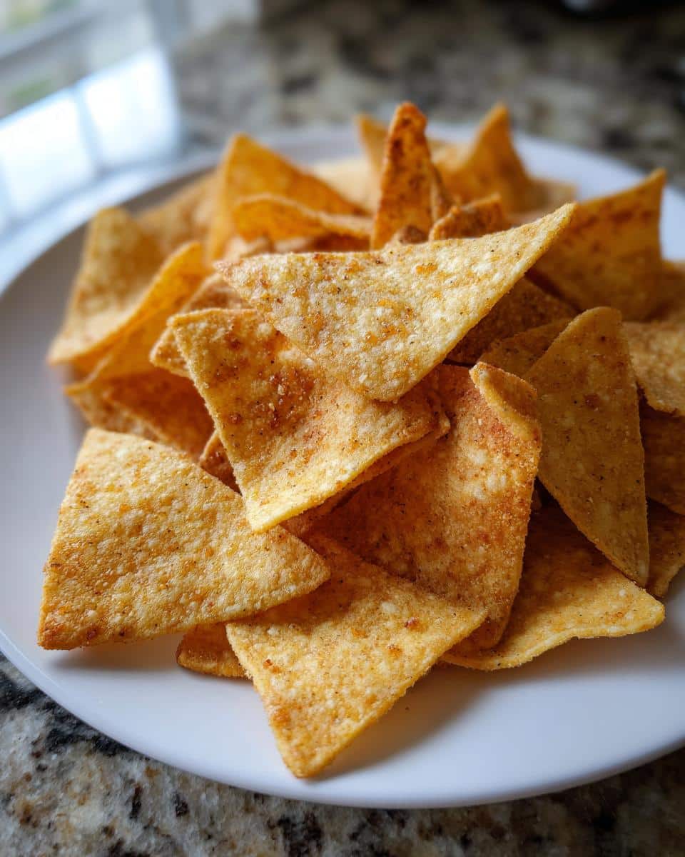 Air Fryer Tortilla Chips - detail 1