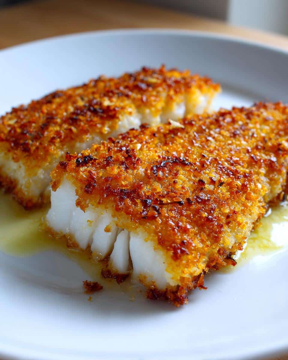 Almond Crusted Tilapia - detail 1