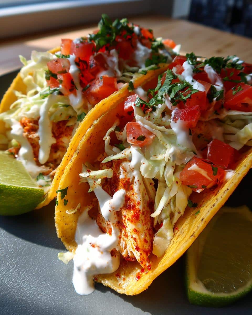 Baked Fish Tacos - detail 1