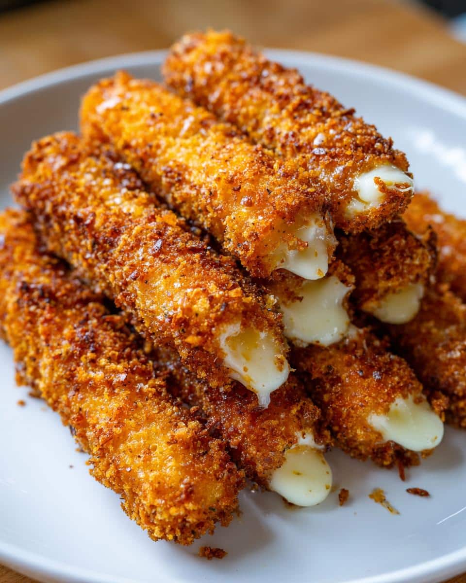 Baked Mozzarella Sticks - detail 2