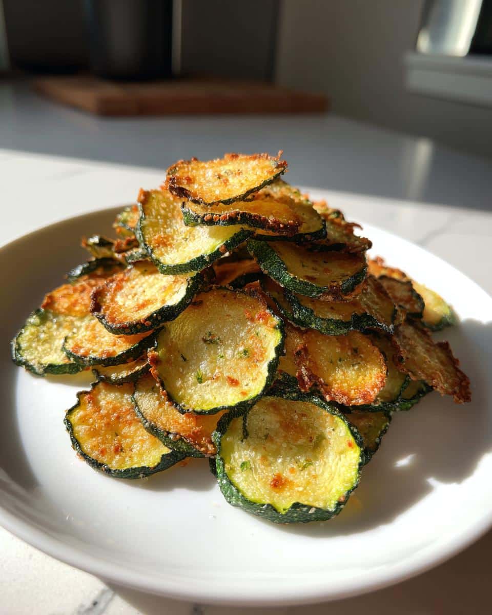 Baked Zucchini Chips - detail 2