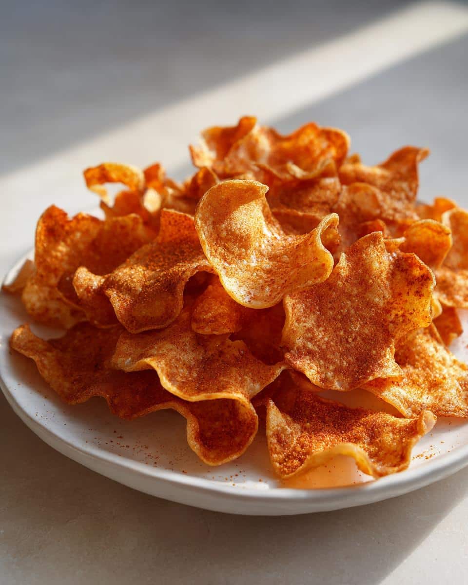 Batch-Prep Red Lentil Chips - detail 1