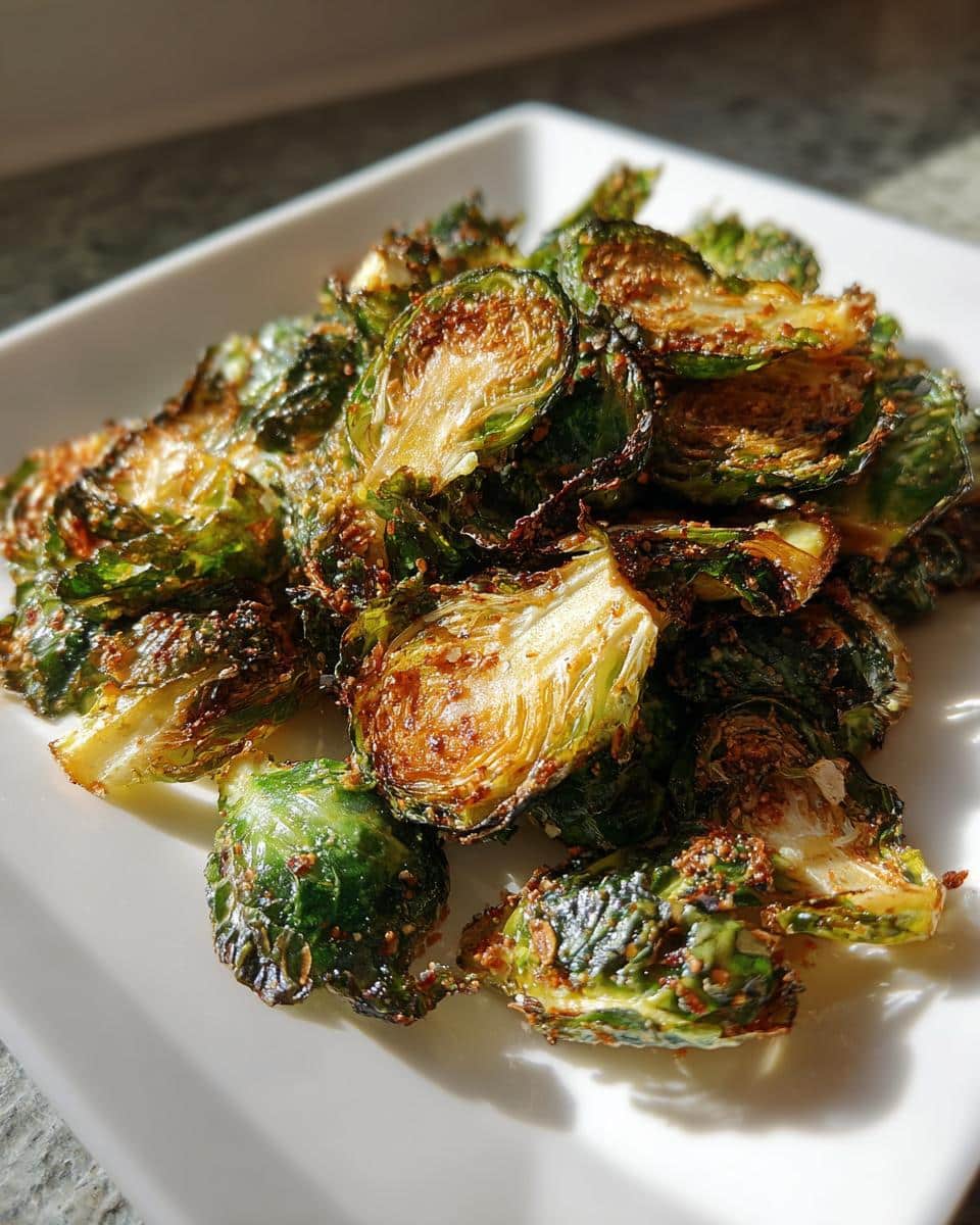Brussels Sprout Chips -A Crispy & Addictive Superfood Snack 5 Brussels Sprout Chips - detail 2