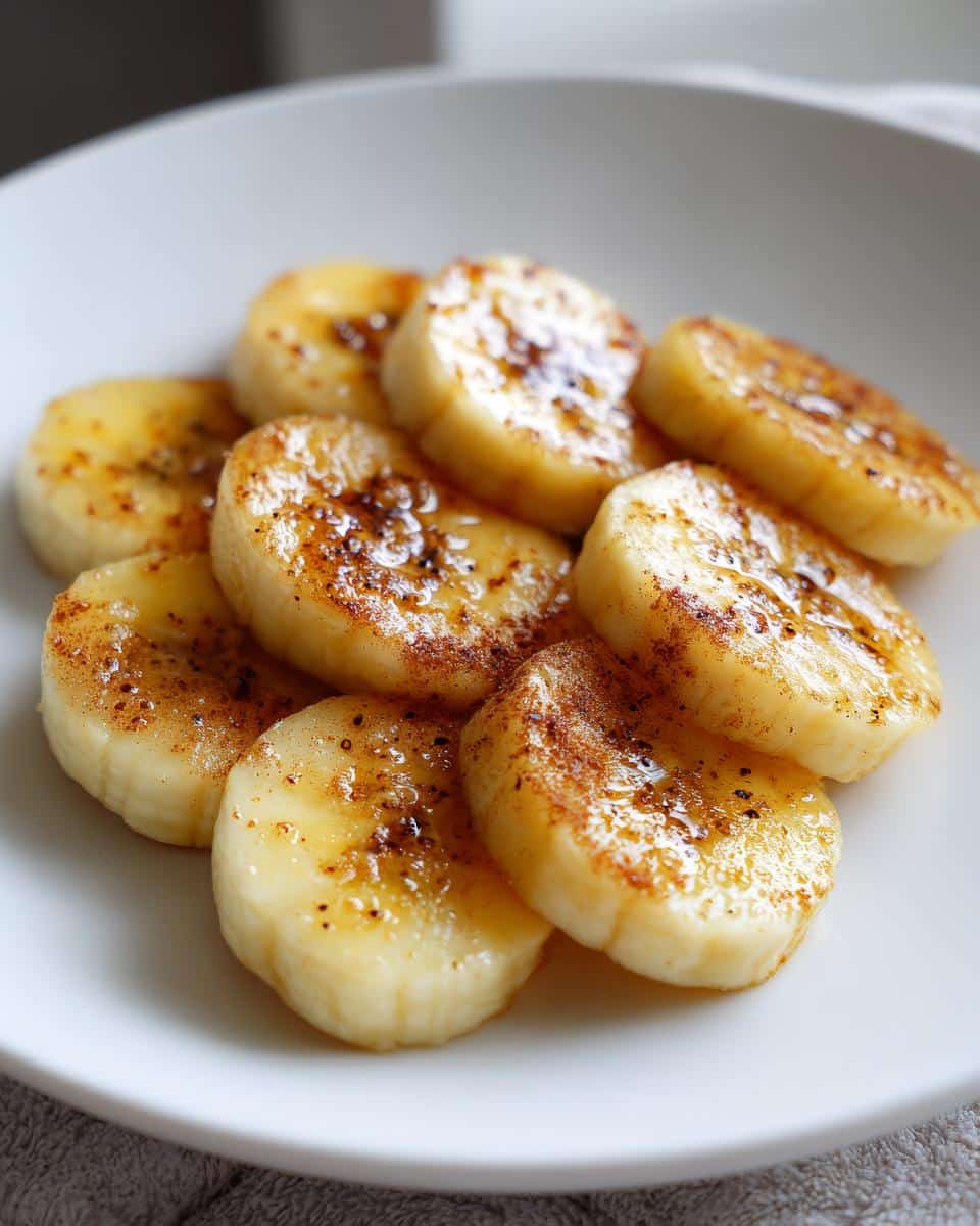 Cinnamon Banana Coins - detail 1
