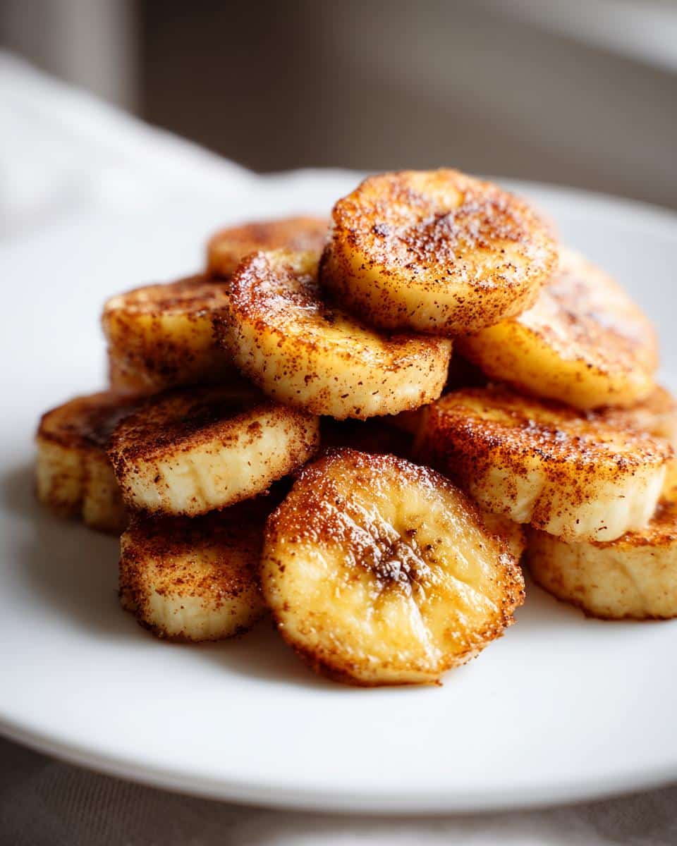 Cinnamon Banana Coins - detail 2