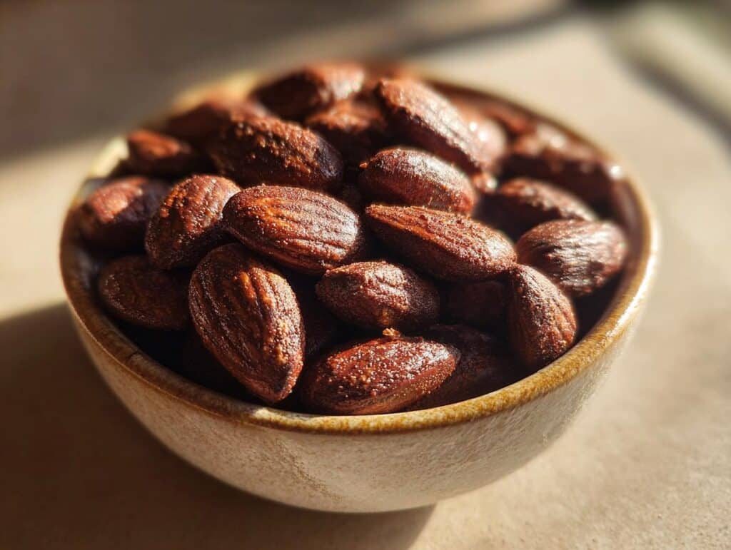Cocoa Dusted Almonds