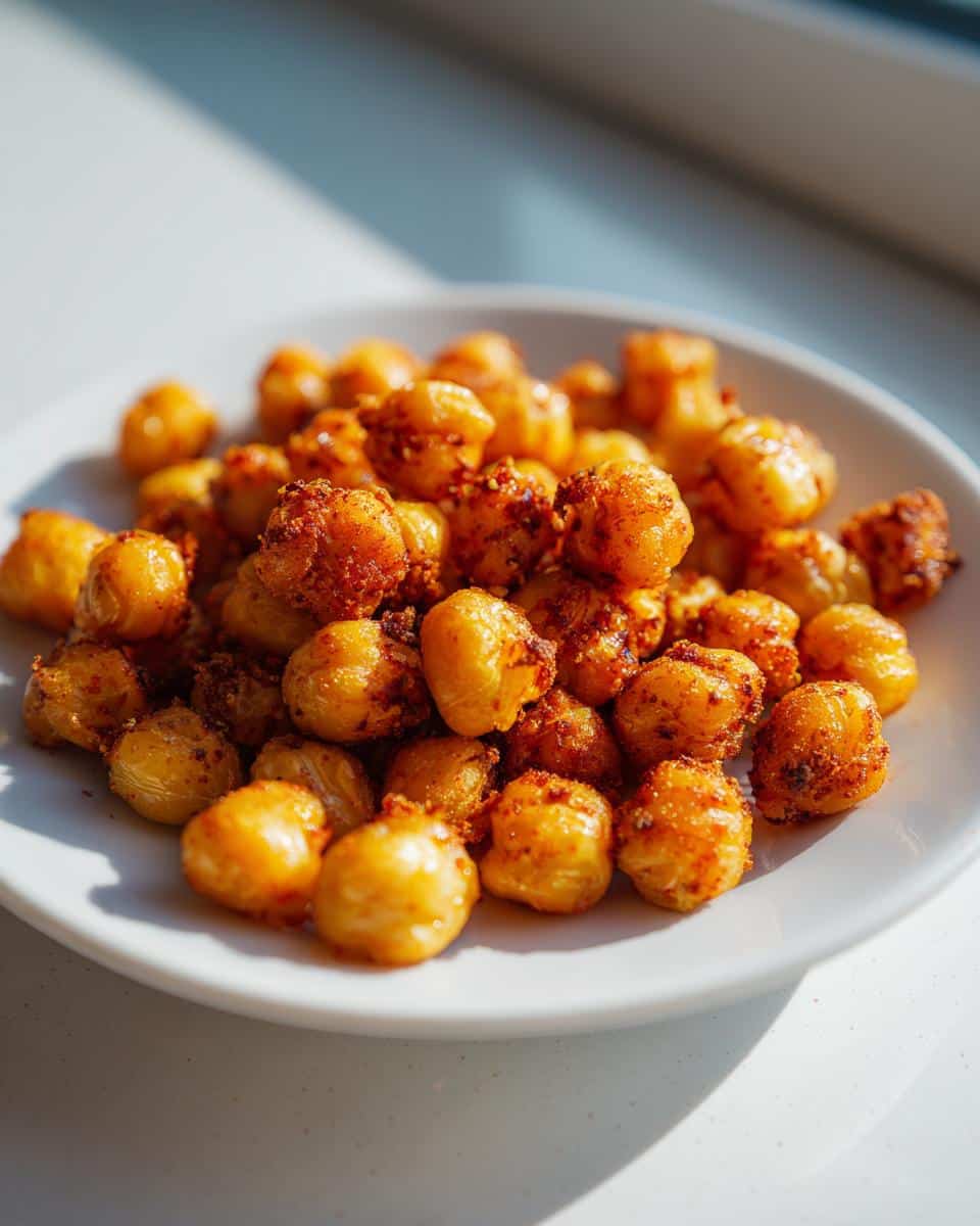 Crispy Air Fryer Chickpeas - detail 2