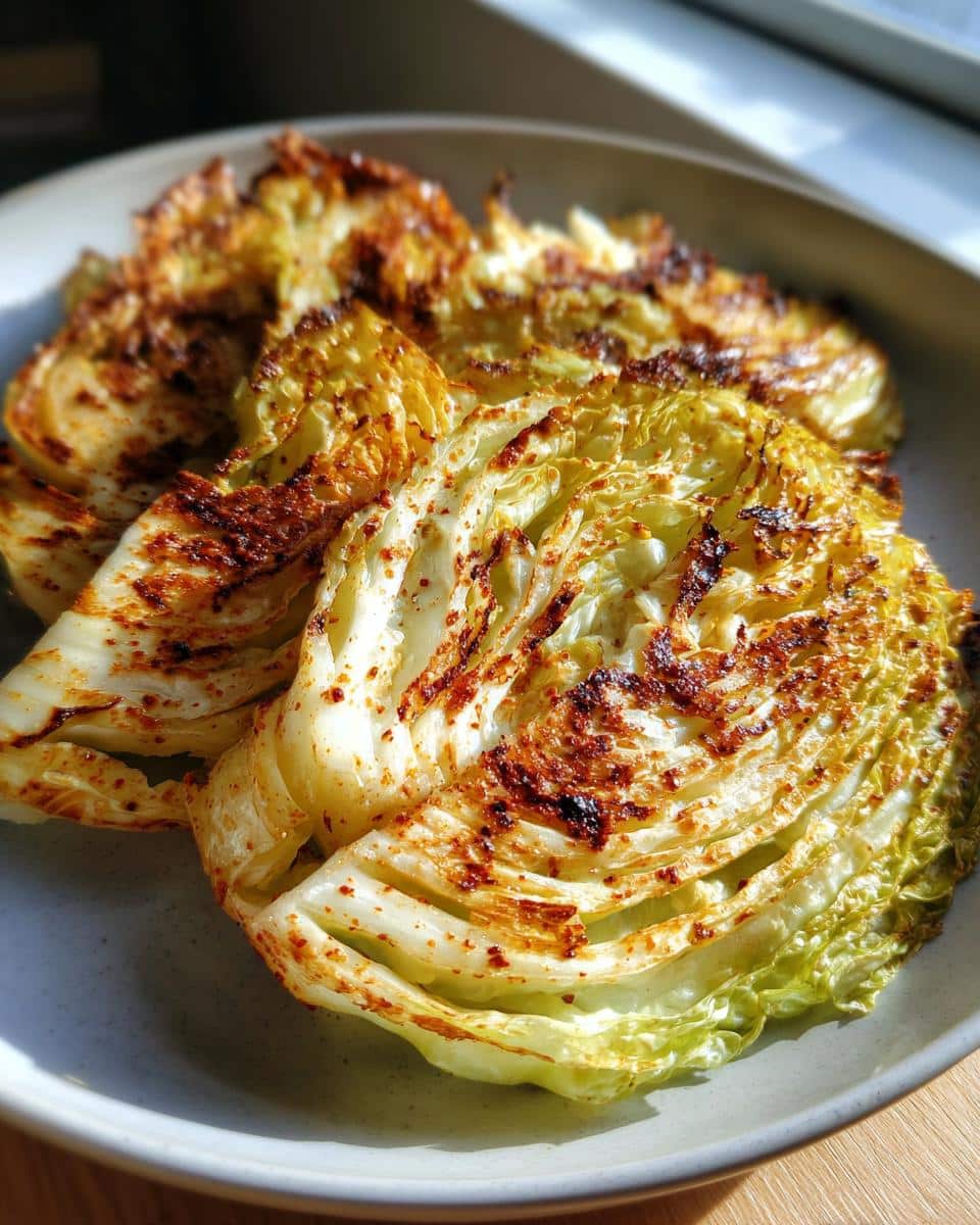 Irresistible Crispy Cabbage Steaks in Just 40 Minutes 4 Crispy Cabbage Steaks - detail 1