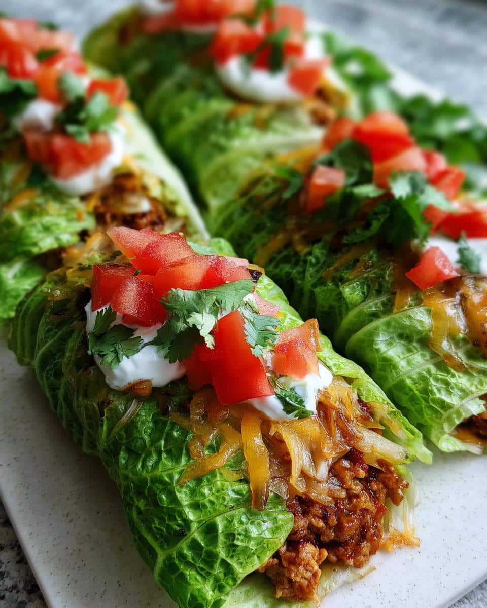 Crispy Cabbage Taco Wraps in Just 25 Minutes - Amazing Twist 5 Crispy Cabbage Taco Wraps - detail 2
