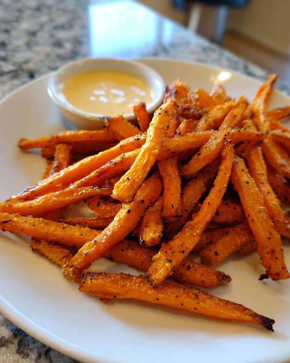 Crispy Carrot "Fries" - detail 1