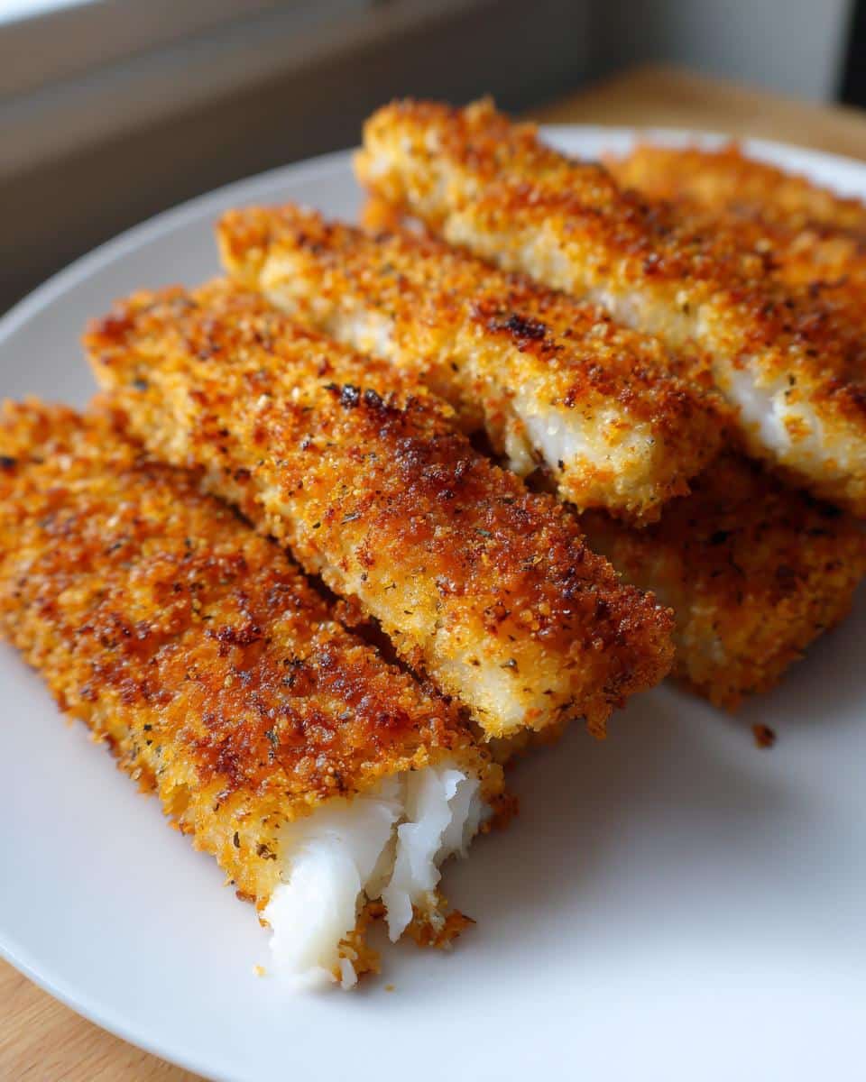 Crispy Oven-Baked Fish Sticks - detail 1