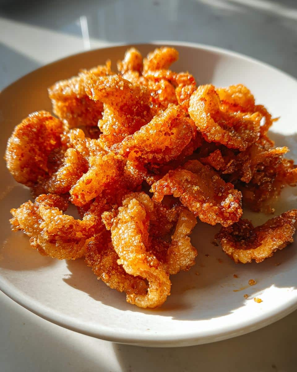 Irresistible Crispy Salted Chicken Skin Cracklins in 30 Minutes 5 Crispy Salted Chicken Skin "Cracklins" - detail 2