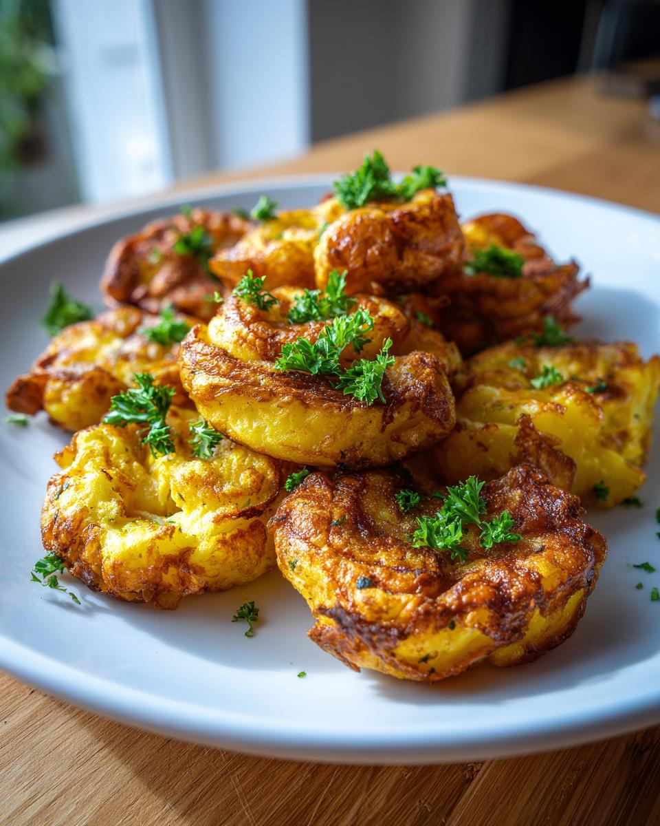 Crispy Smashed Potatoes - detail 2