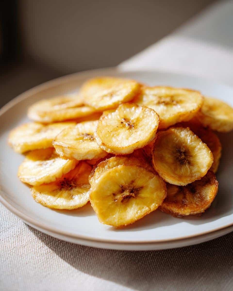 Dehydrated Banana Coins - detail 1
