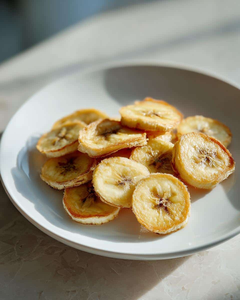 Dehydrated Banana Coins - detail 1